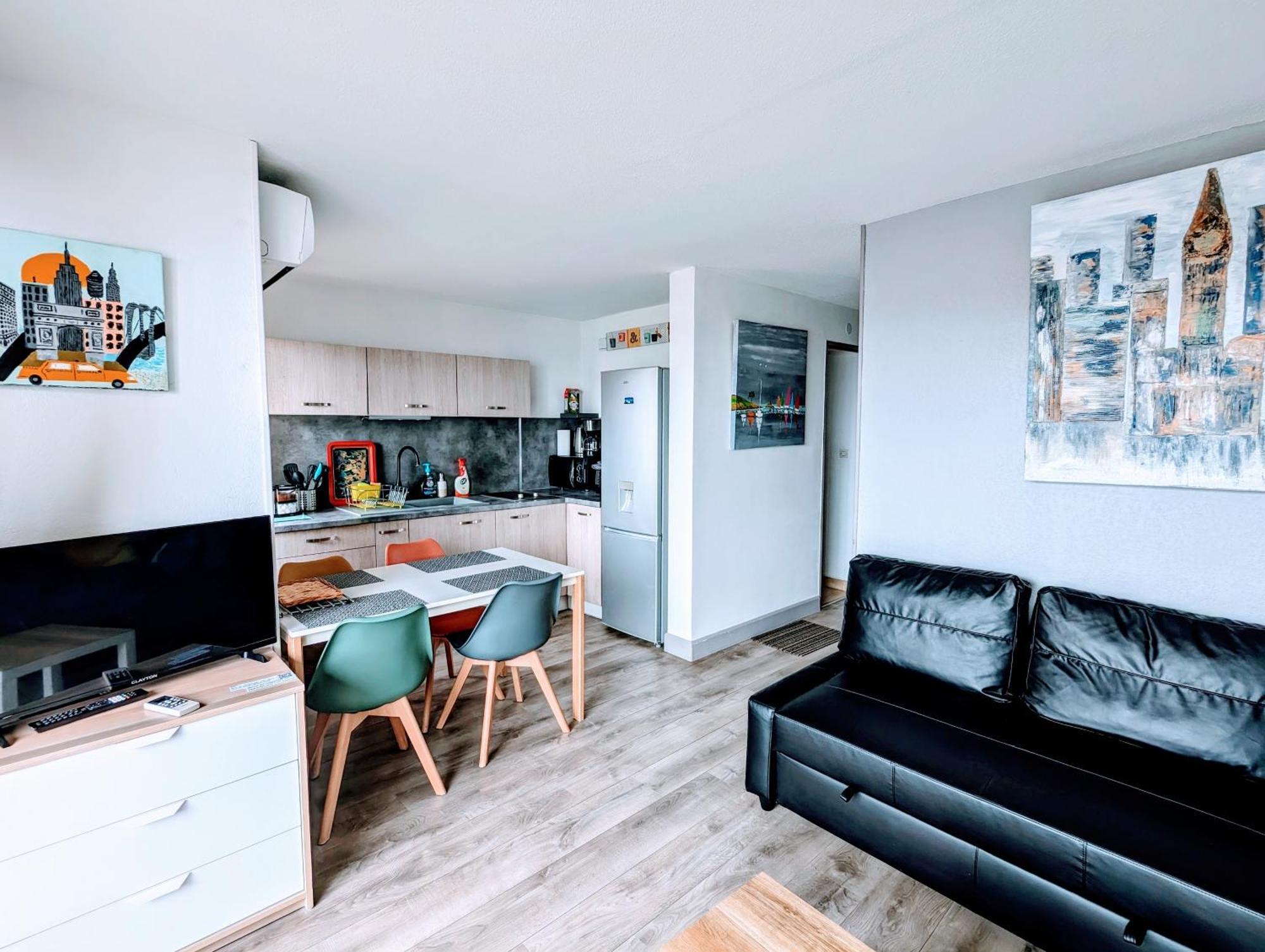 T2 Climatise Vue Sur Mer, Wifi, Piscine Et Parking Sète Eksteriør billede